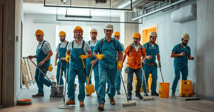 Serviço de limpeza pos obra eficiente e confiável para seu projeto Serviço de limpeza pos obra eficiente e confiável para seu projeto